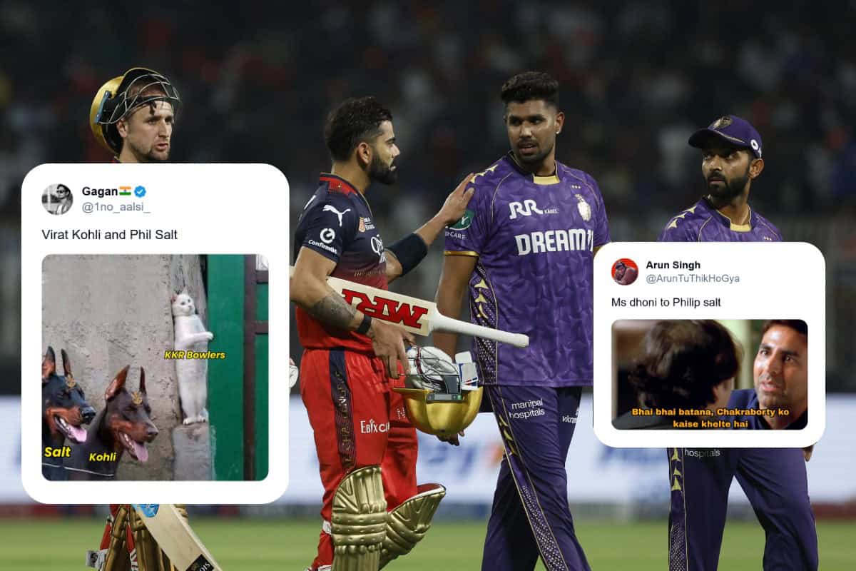 KKR vs RCB Memes IPL 2025 Match