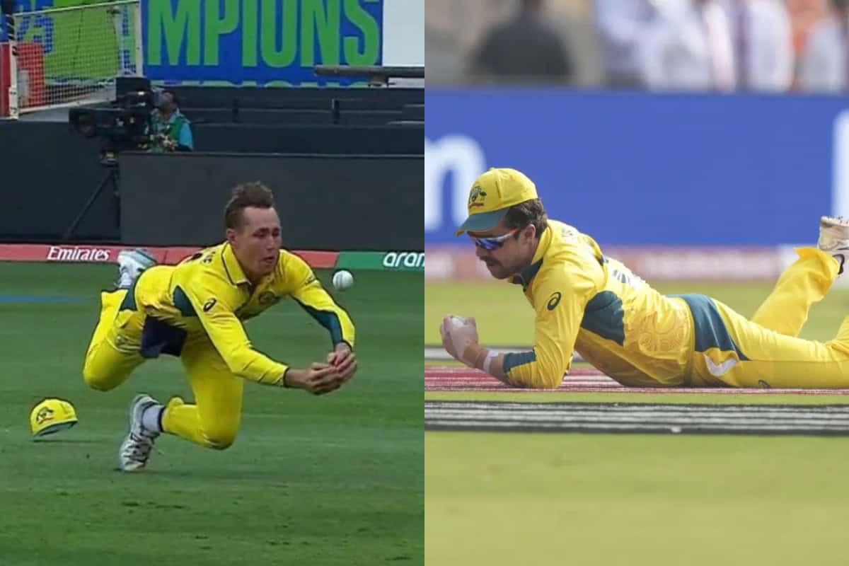 Marnus Labuschane Dropped Rohit Sharma Catch during India vs Australia Match of Champions Trophy 2025