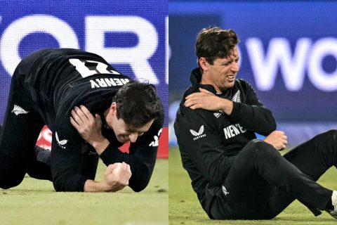 Matt Henry Ruled Out of Champions Trophy Final? New Zealand Pacer in Tears After Shoulder Injury