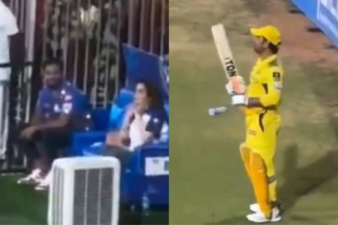 IPL 2025: [Watch] Nita Ambani Covers Ears as Chepauk Erupts for MS Dhoni’s Entry in CSK vs MI Clash