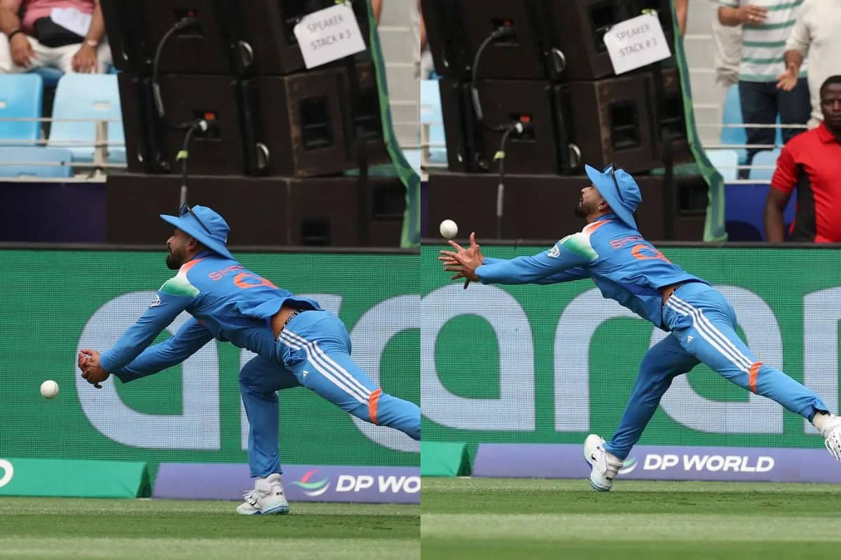 Shreyas Iyer Dropped Catch at Boundary Line during India v New Zealand Final - ICC Champions Trophy 2025