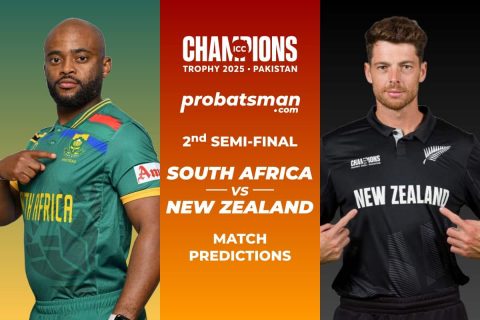 SA vs NZ Match Prediction: Who Will Win Today’s 2nd Semi-Final of ICC Champions Trophy 2025 – South Africa vs New Zealand?