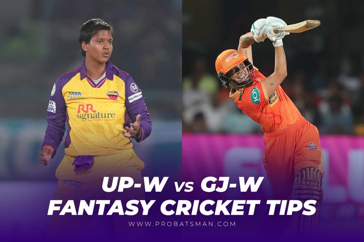 UP-W vs GJ-W Dream11 Prediction WPL 2025